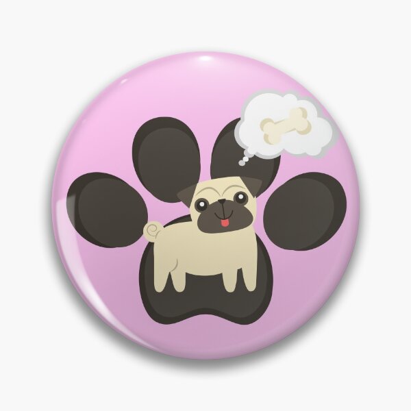 Item preview, Pug Bone designed and sold by SimpleLee.