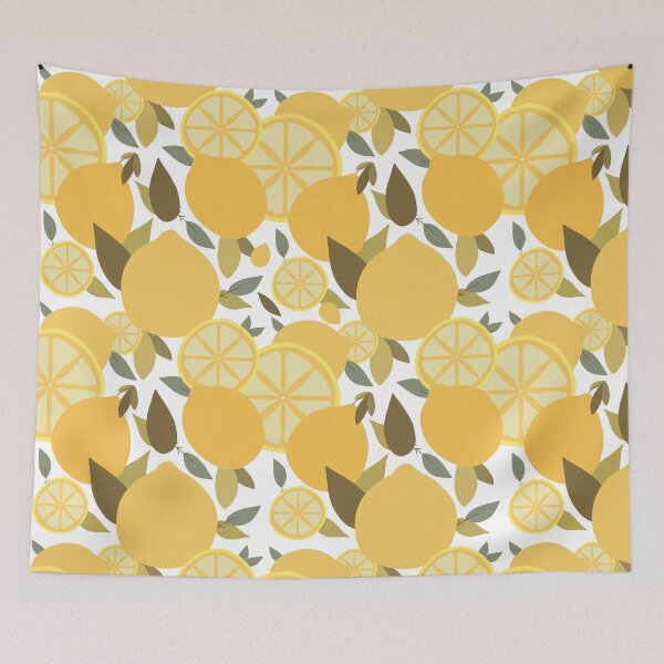 Item preview, Modern Lemon and Leaf designed and sold by 3Berries.