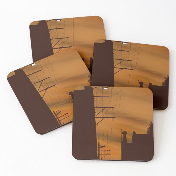 Item preview, Redfern street sunset designed and sold by SteveDenham.