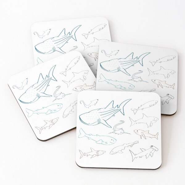 Item preview, Big Shark Pattern designed and sold by Julian Lepke.