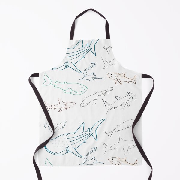 Item preview, Big Shark Pattern designed and sold by Julian Lepke.