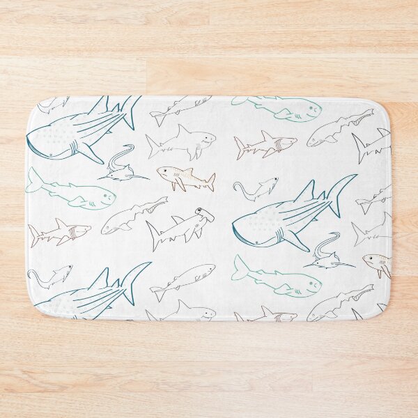 Item preview, Big Shark Pattern designed and sold by Julian Lepke.
