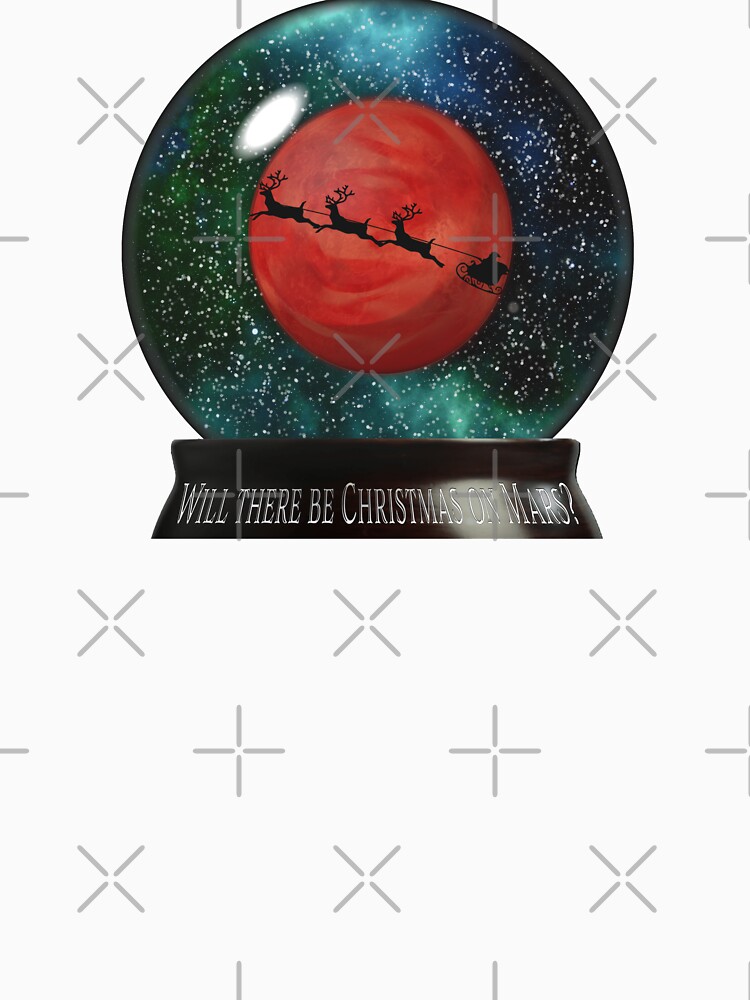 Will There Be Christmas On Mars? (snowglobe) by jrbactor