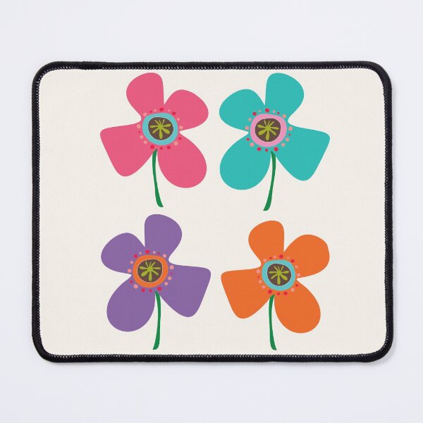 Item preview, 4 Colorful Daisies Pop © fatfatin designed and sold by fatfatin.