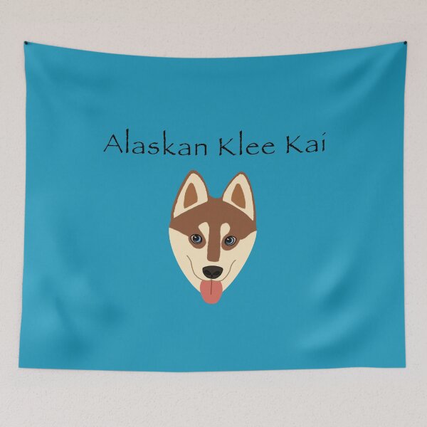 Item preview, Alaskan Klee Kai (red with blue eyes) designed and sold by Tiki-Kreations.