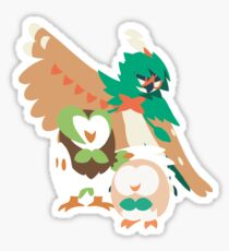 Rowlet Evolution Sticker