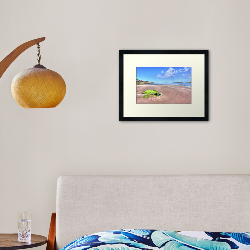 Clashnessie Beach Framed Art Print