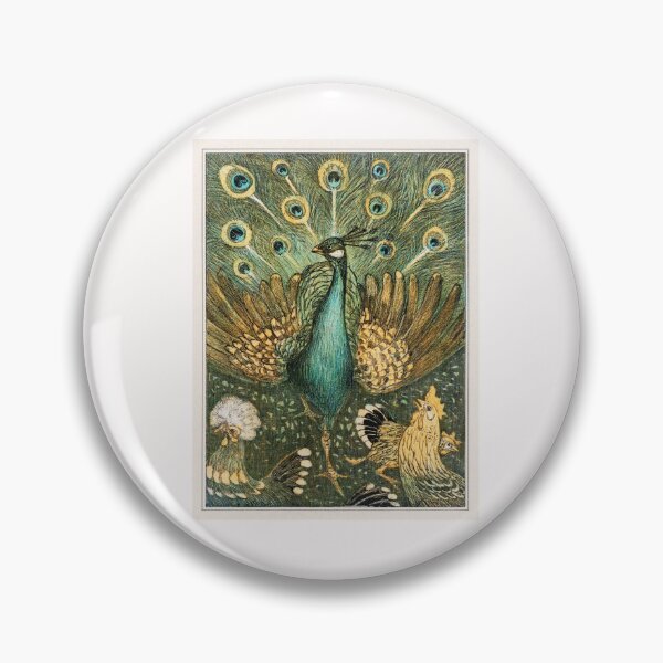 Item preview, Cloisonne Vintage Peacock designed and sold by VarietyYOU.