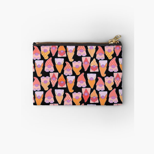 Item preview, Patterned Gnomes Red Orange designed and sold by pear-la.