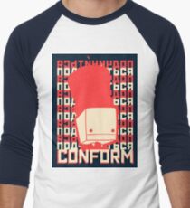 Bolshe-Block Theater Men's Baseball ¾ T-Shirt