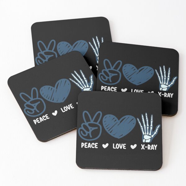 Item preview, Peace Love X-Ray Radiology Tech Rad RTR designed and sold by Urlan.