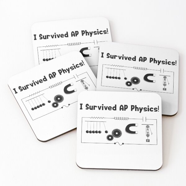 Item preview, I Survived AP Physics! designed and sold by EmyBeeDesigns.