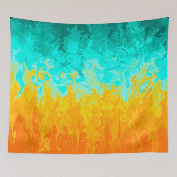 Item preview, Fire & Ice designed and sold by SezzysScribbles .