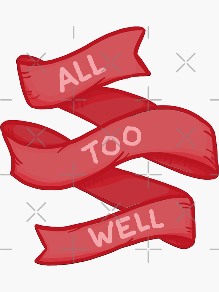 All too well - Taylor Swift RED | Sticker