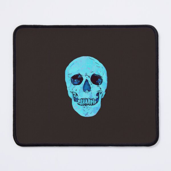 Item preview, the walten files blue skull designed and sold by StromDesign.
