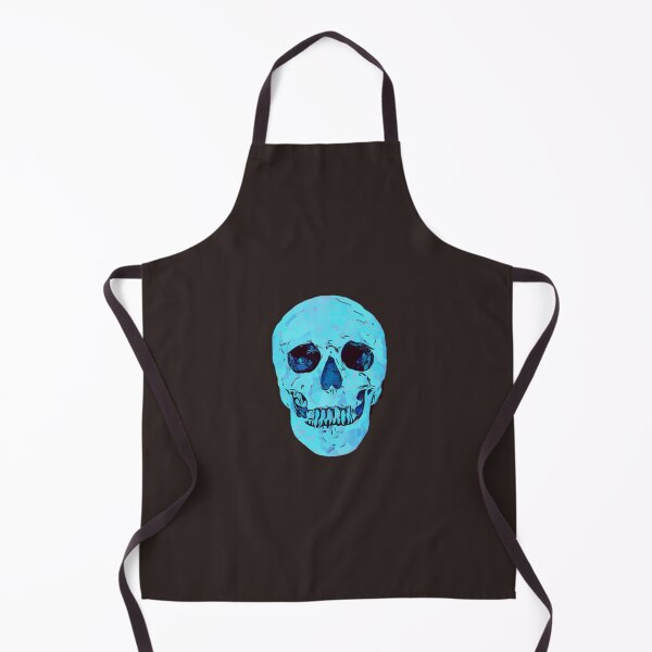 Item preview, the walten files blue skull    designed and sold by StromDesign.