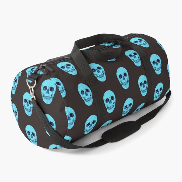 Item preview, the walten files blue skull    designed and sold by StromDesign.