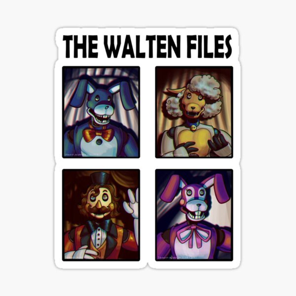 The Walten Files Sticker Sheet -  Israel