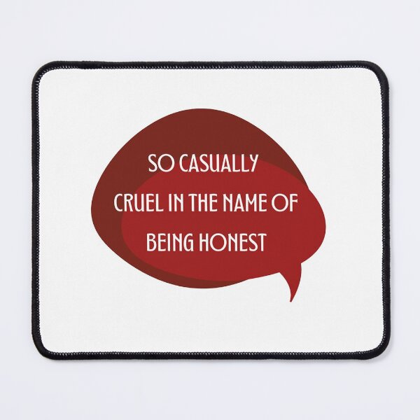 Item preview, So casually cruel in the name of being honest /All too well - Taylor Swift REDRED designed and sold by nd-creates.