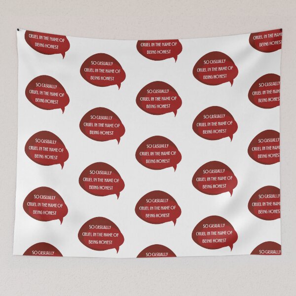 Item preview, So casually cruel in the name of being honest /All too well - Taylor Swift REDRED designed and sold by nd-creates.