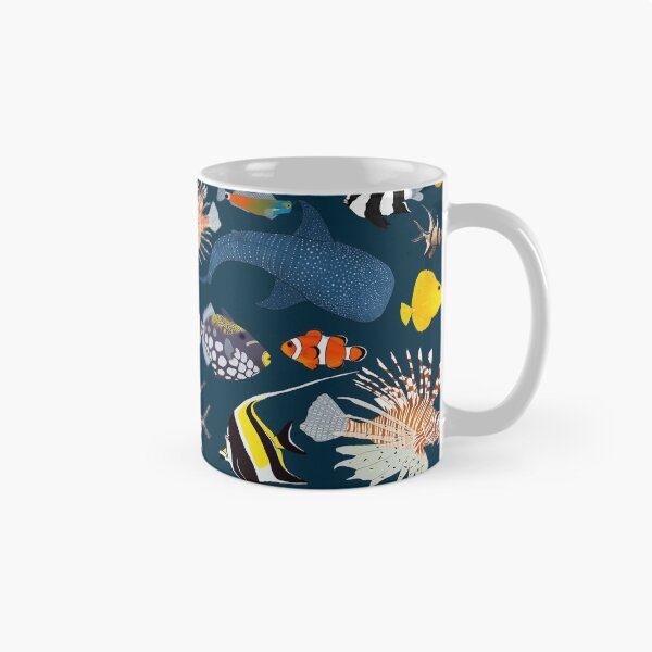 Item preview, Tropical Reef Fishes (Dark) designed and sold by WestCoastWoods.