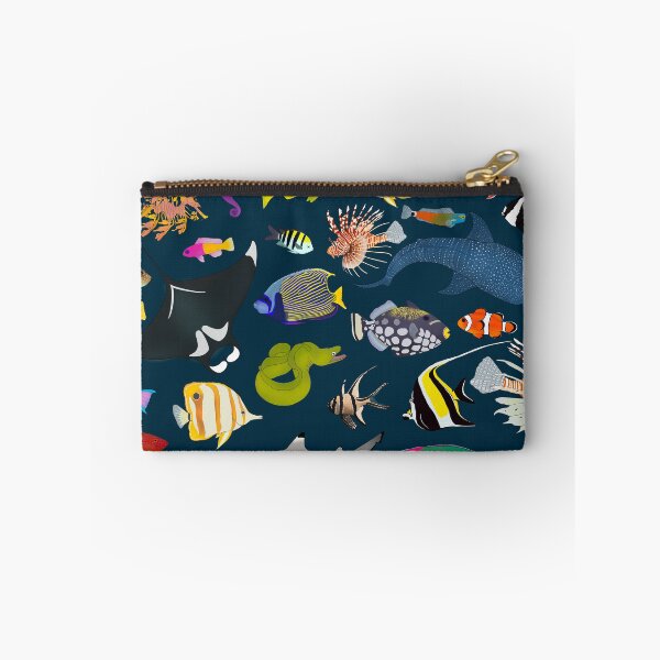 Item preview, Tropical Reef Fishes (Dark) designed and sold by WestCoastWoods.