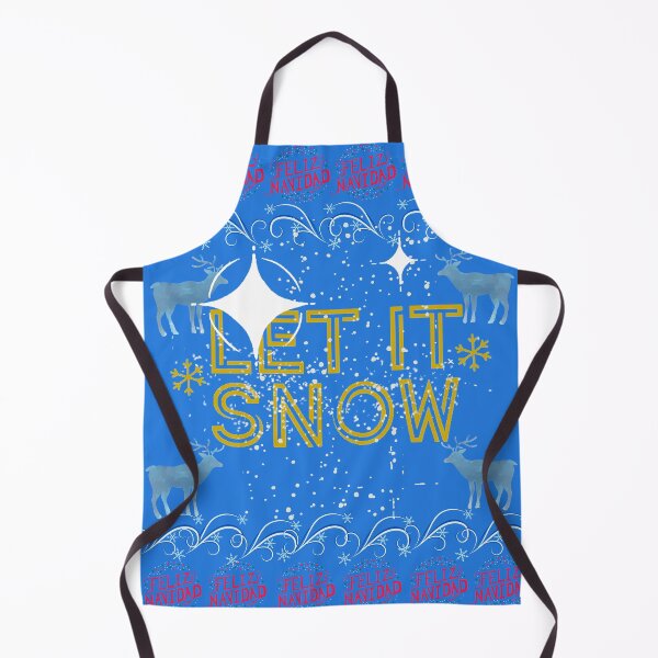 Item preview, Feliz Navidad Let It Snow Deer Merry Christmas Holiday designed and sold by Darlene Douglas-Jackson.