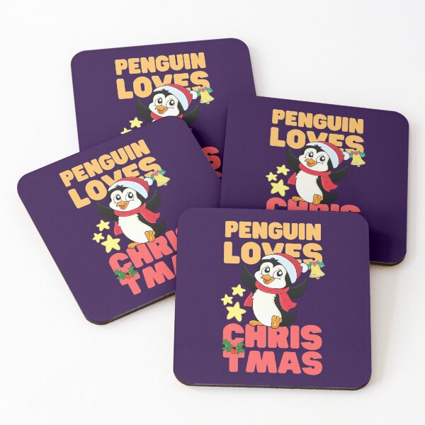 Item preview, Penguin Loves CHRISTMAS designed and sold by Keep Smiling.