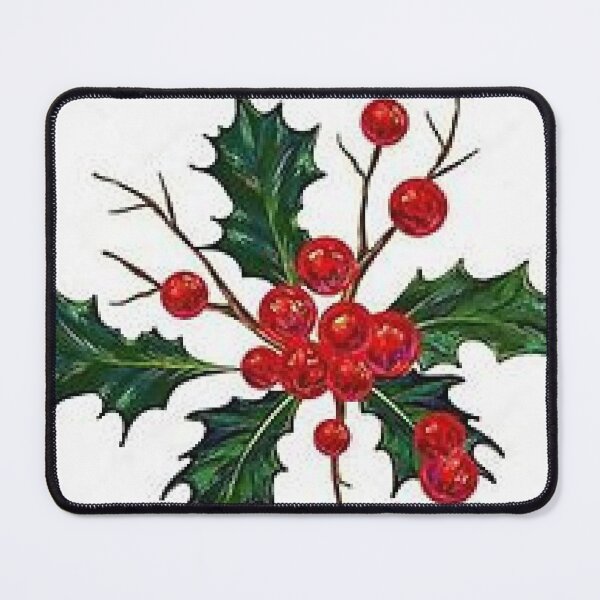 Item preview, Christmas Holly With Red Berrys, Ready To Decorate For The Holiday. designed and sold by lduke47.