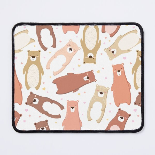 Item preview, Seamless pattern with colorful cute bears designed and sold by DarianaArt.