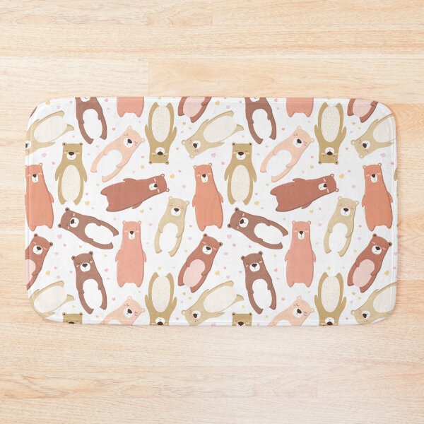 Item preview, Seamless pattern with colorful cute bears designed and sold by DarianaArt.