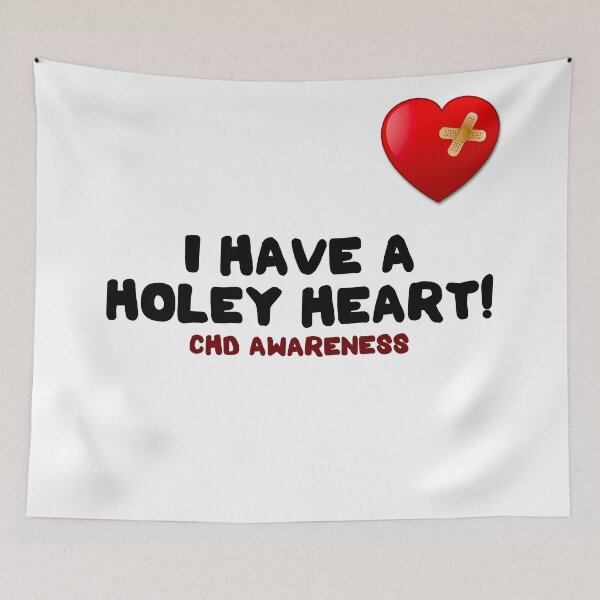 Item preview, Holey Heart - CHD Awareness  designed and sold by EmyBeeDesigns.