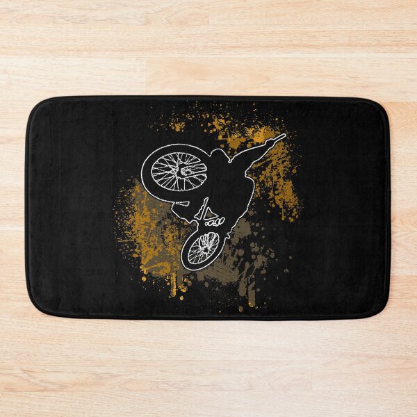 Item preview, BMX dirt bike mountain bikers doing a dirt jump designed and sold by Denis Rösler.