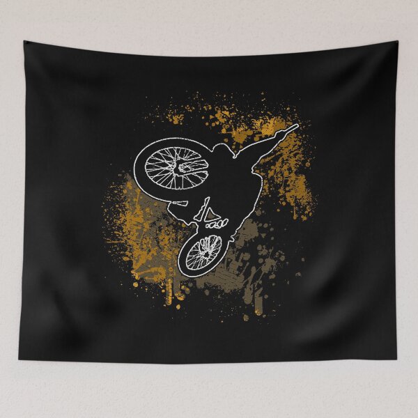 Item preview, BMX dirt bike mountain bikers doing a dirt jump designed and sold by Denis Rösler.