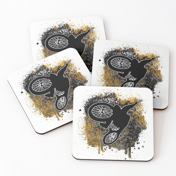 Item preview, BMX dirt bikers Mountain bikers doing dirt jumping designed and sold by Denis Rösler.