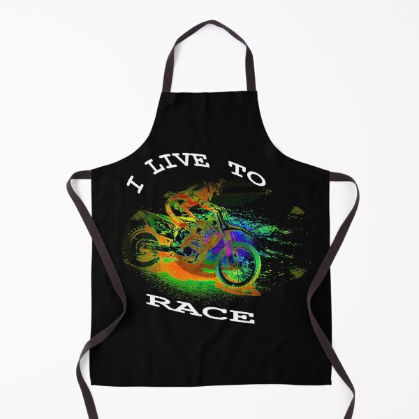 Item preview, I LIVE TO RACE - Motocross Racer designed and sold by NaturePrints.