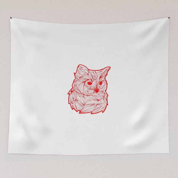 Item preview, Cat Mandala Art designed and sold by Open Canvas.