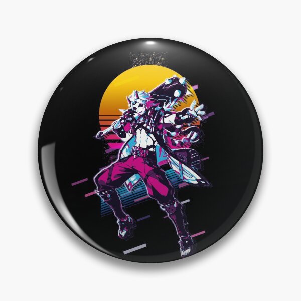 Item preview, Genshin Impact - Arataki Itto *80s retro* designed and sold by MyRetroArt.