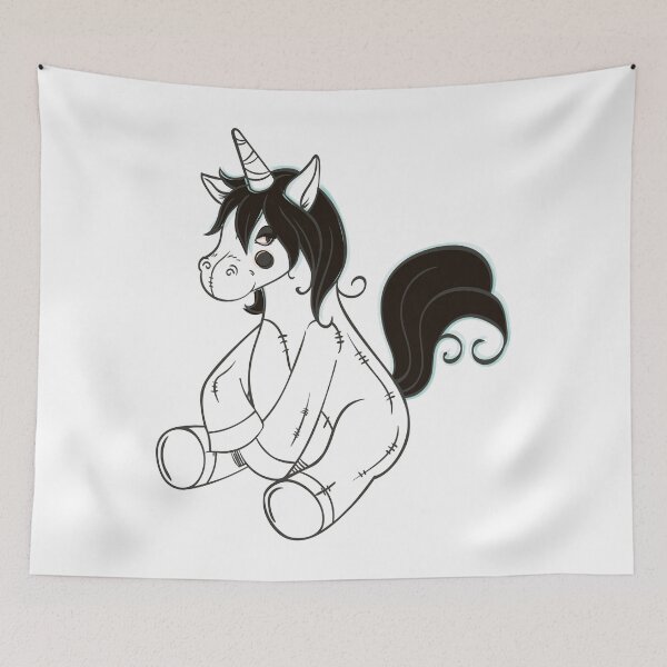 Item preview, evil unicorn fan club designed and sold by hayamahsud.