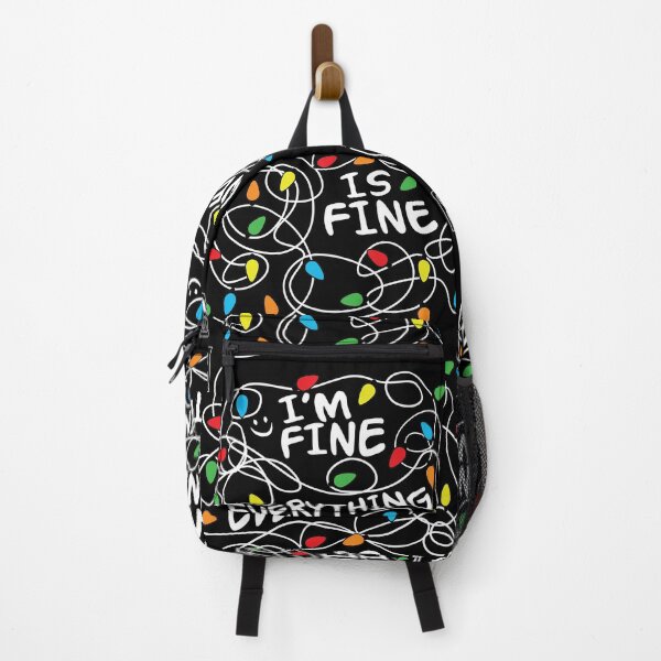Item preview, Merry Xmas I'm fine Everything Is Fine Christmas Lights designed and sold by TeeServes.