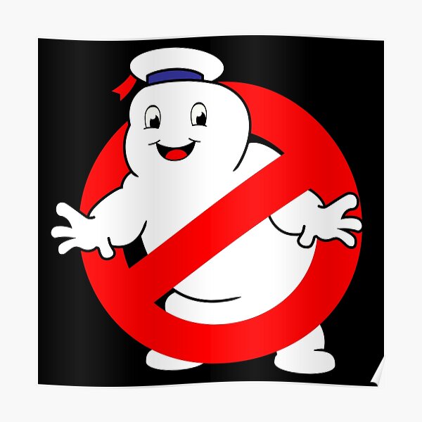 Póster «Baby Stay Puft Logo (Ghostbusters Afterlife) Sin fantasmas» de  frikybomb | Redbubble