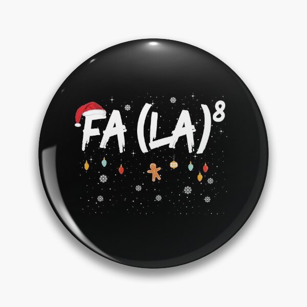 Item preview, Fa (La)8 Funny Christmas Math Teacher Santa Hat designed and sold by ELAB27.