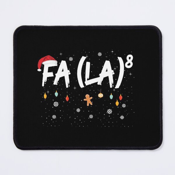 Item preview, Fa (La)8 Funny Christmas Math Teacher Santa Hat designed and sold by ELAB27.