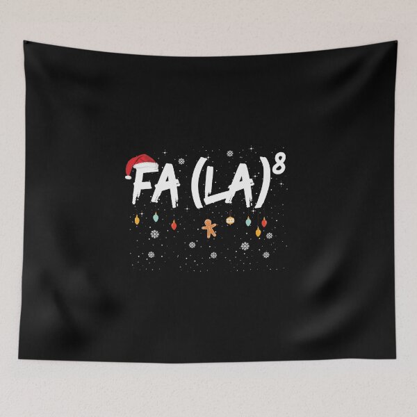 Item preview, Fa (La)8 Funny Christmas Math Teacher Santa Hat designed and sold by ELAB27.