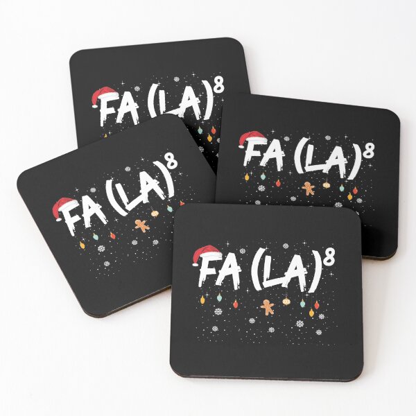 Item preview, Fa (La)8 Funny Christmas Math Teacher Santa Hat designed and sold by ELAB27.