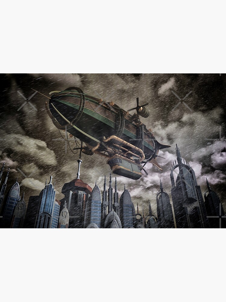 Steampunk Airship 2 by Gypsykiss