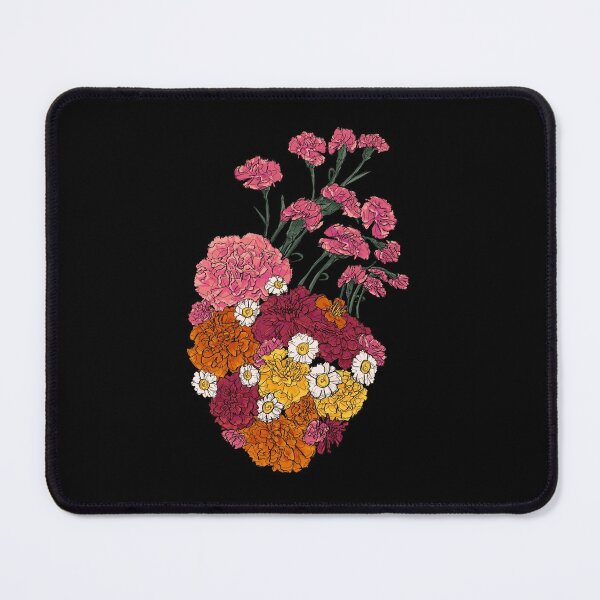 Item preview, Mi Corazón Con Flores (Black Line Art: Complex) designed and sold by 2-Floral-Frogs.