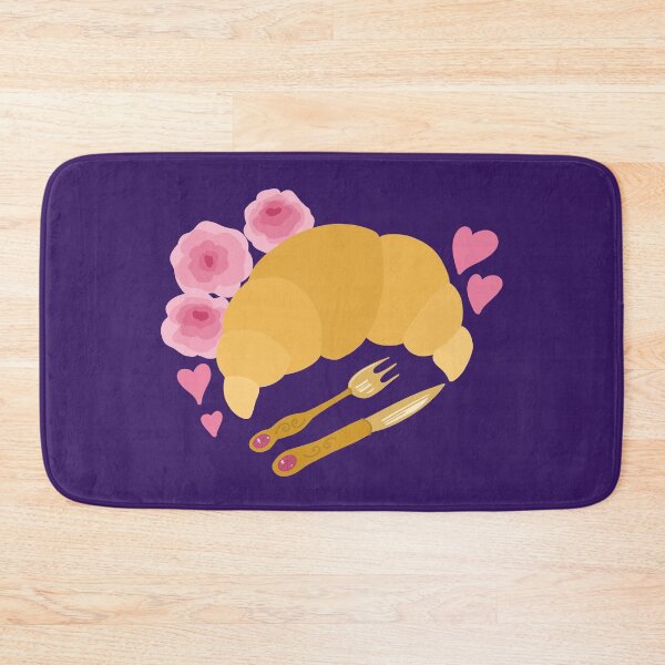 Item preview, Croissants And Roses designed and sold by BundaBear.