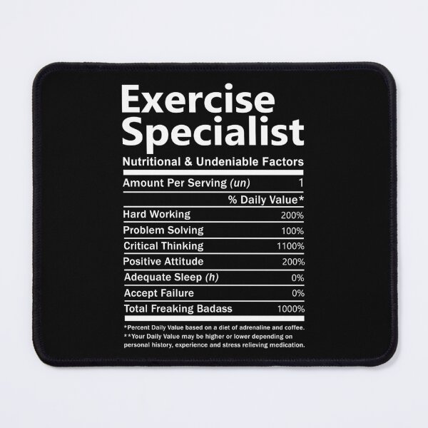 Item preview, Exercise Specialist T Shirt - Nutritional and Undeniable Factors Gift Item Tee designed and sold by oslandefren.