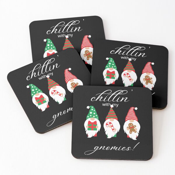 Item preview, Three Funny Christmas Gnomes , Gnome Family Matching, chilling with my gnomies designed and sold by helkav.